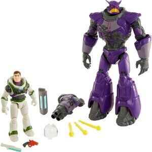 Disney and Pixar Lightyear Buzz Lightyear Vs. Zurg Clash Toy Pack